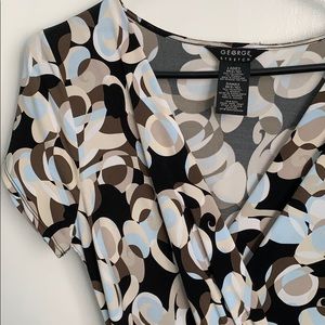 George wrap dress